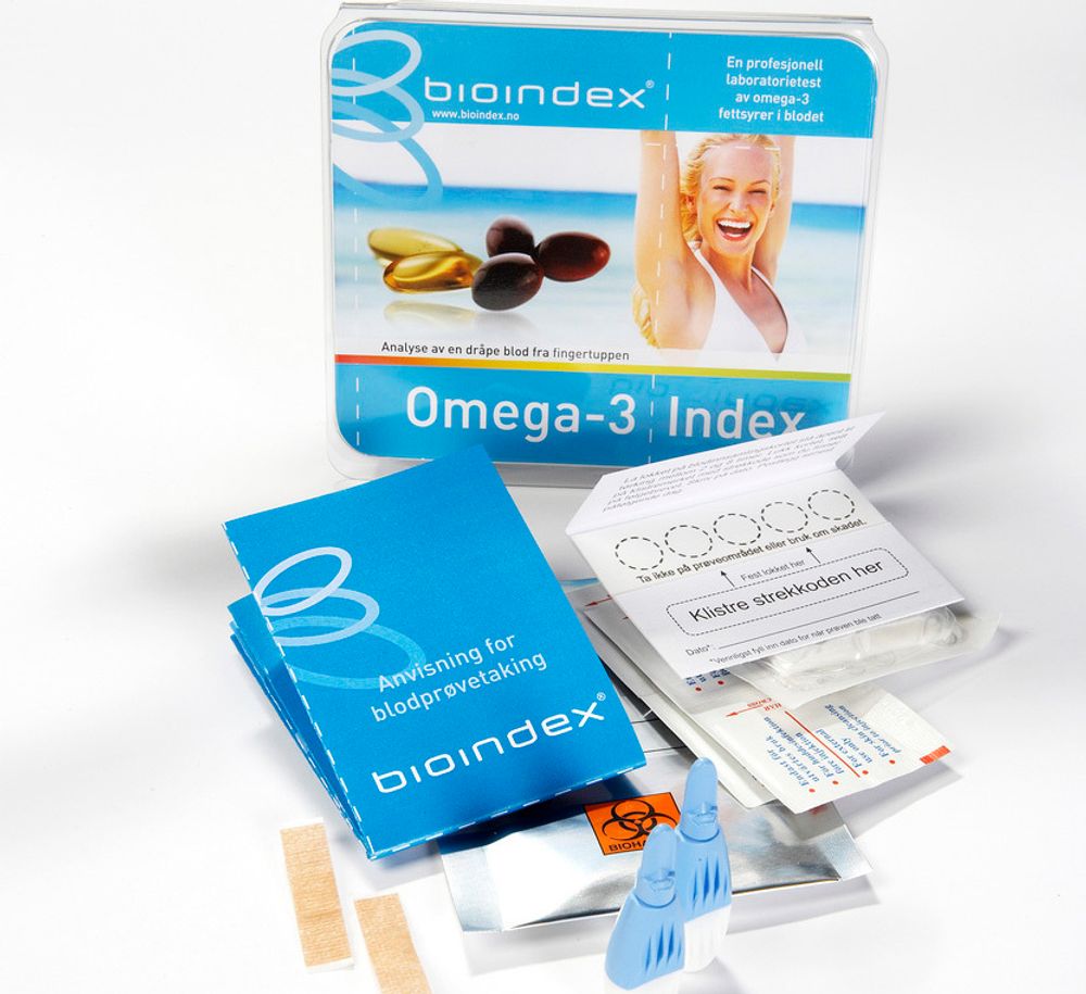 ENKELT: Teknologien fra Bioindex kan enkelt avsløre om man er i faresonen for å utvikle flere alvorlige sykdommer gjennom å måle omega-3 indeksen i blodet.