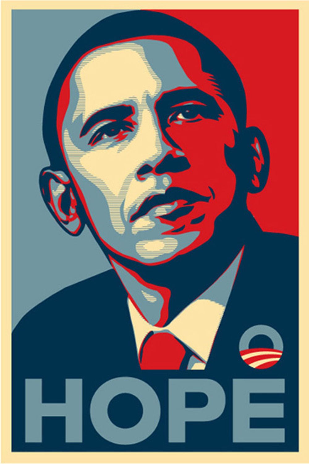 KONKURRENT: Shepart Faireys kjente Obama-plakat, vinner av grafikk-kategorien.