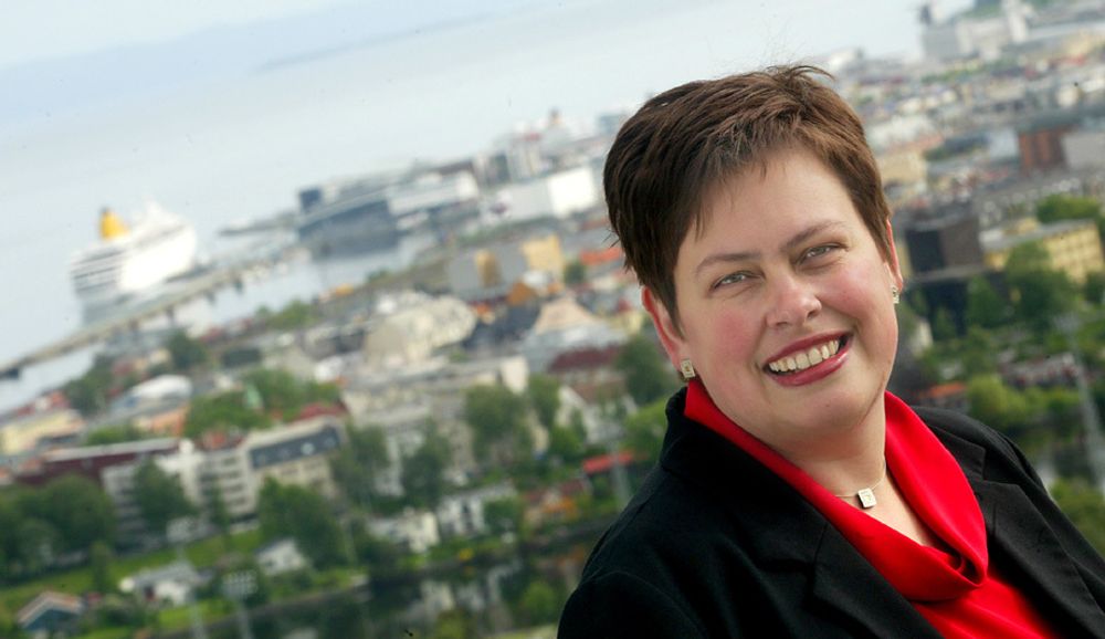 VIL IKKE SNAKKE: Trondheimsordfører Rita Ottervik vil ikke snakke opp prisen på Trondheim energiverk.