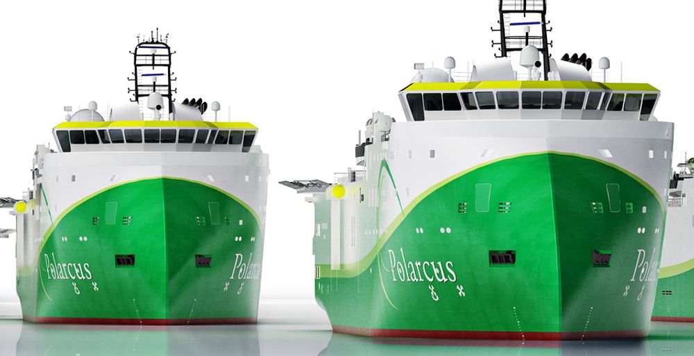 Rederiet Polarcus har bestilt seks nye seismikkskip med Ulstein X-bow-design.