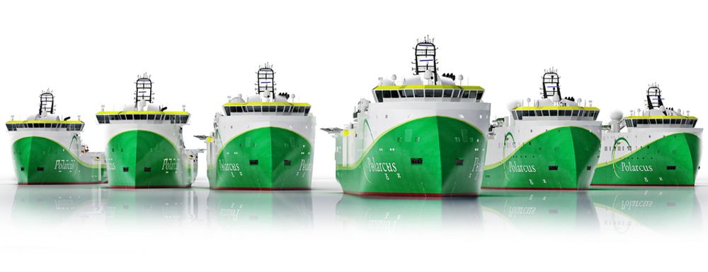 Rederiet Polarcus har bestilt seks nye seismikkskip med Ulstein X-bow-design.