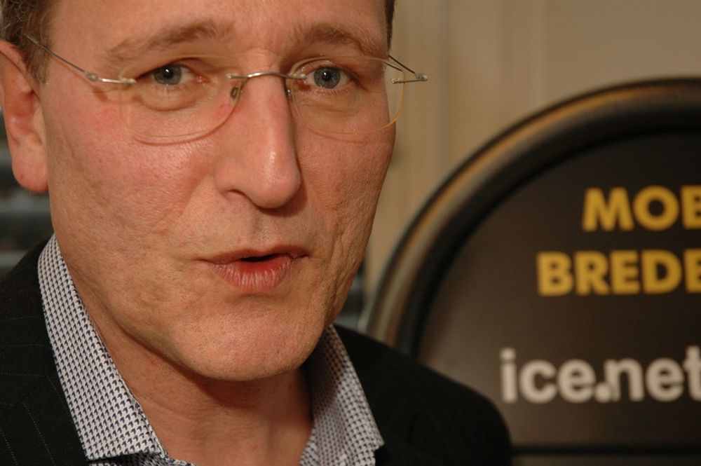 HOPPER VIDERE: Matthias Peter har hatt mange lederstillinger i norsk telekombransje. Nå hopper han videre fra ice.net til ErgoGroup.