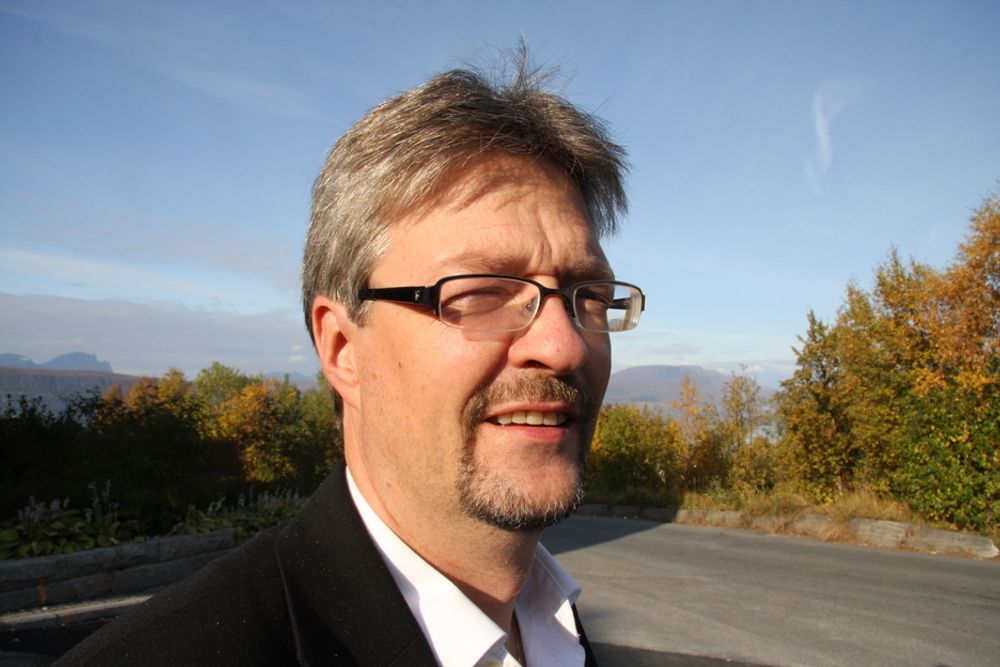 KAPITAL: Leif Gunnar Jensen i Forskningsparken beretter om kapitalproblemer for oppstartsbedrifter i Narvik.