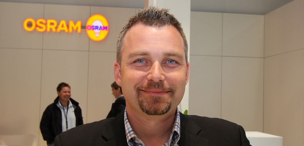 Rune Bjørnstad er markedssjef i Osram.
