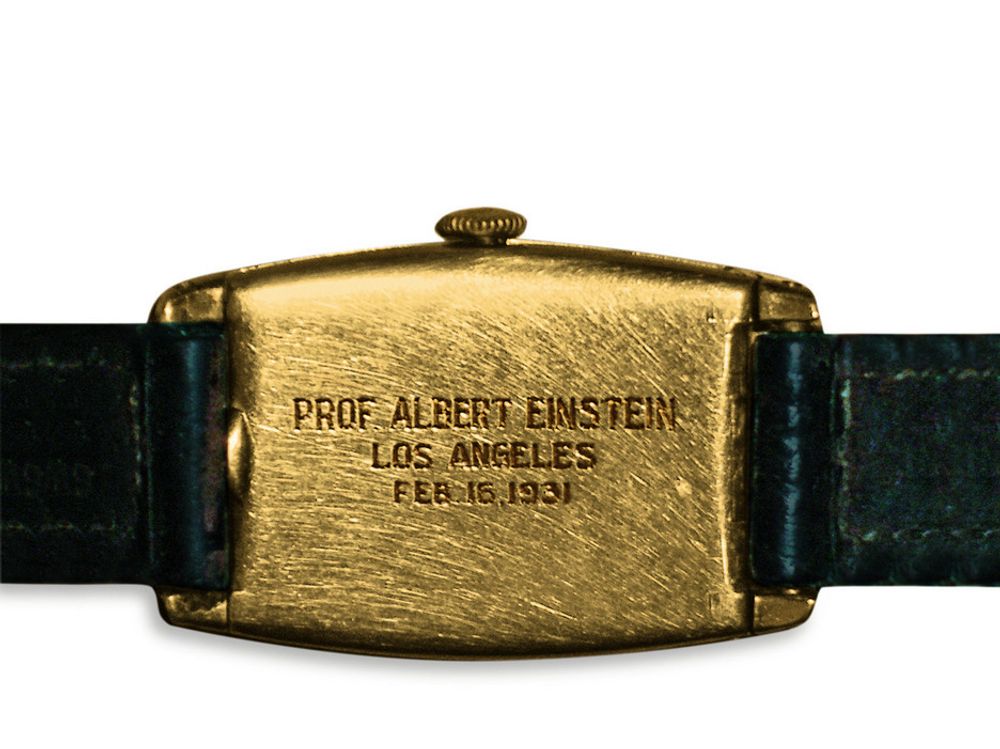 Dette Longines-uret, som skal ha tilhørt Albert Einstein, ble før helgen solgt for nærmere 4 millioner kroner på en auksjon i New York.