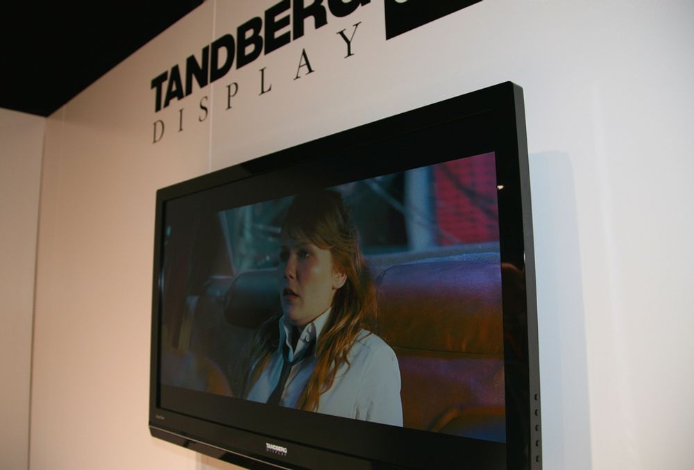 Tandberg Displays nye TV-er.