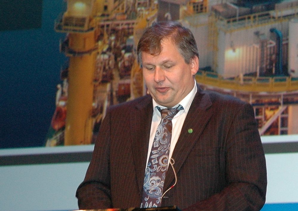 Olje- og energiminister Terje Riis-Johansen