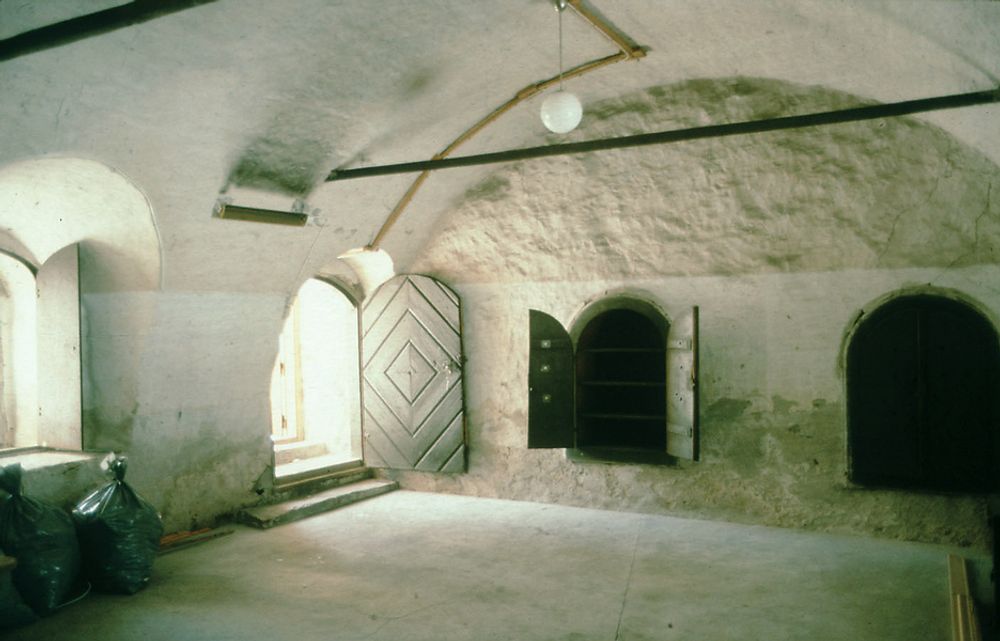 PÅ LABBEN: Interiør fra Bergseminarets laboratorium som også ble oppført i 1786.