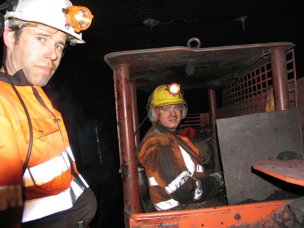 Teknisk direktør Harry Higraff har 30 års erfaring fra gruvedrift. Nå er han ansvarlig for en av verdens mest avanserte kullgruver.