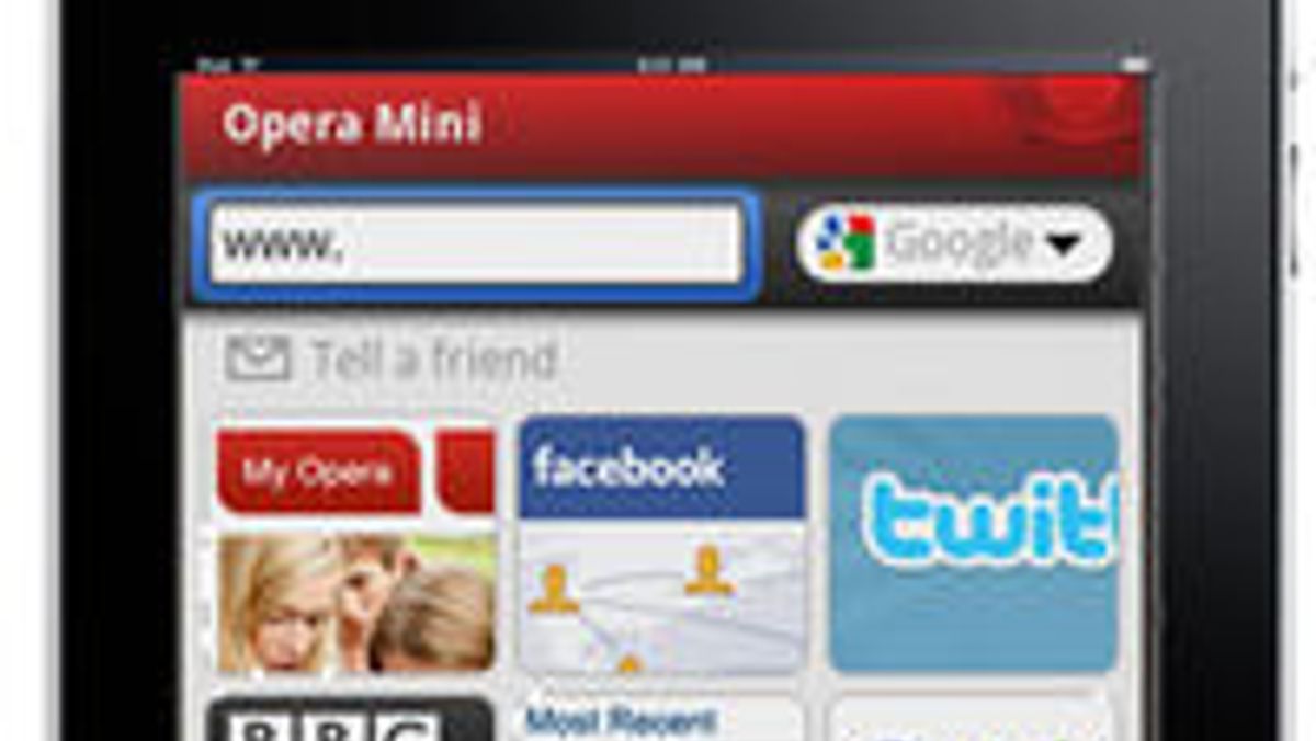 Opera Mini kommer snart i iPad-versjon - Digi.no