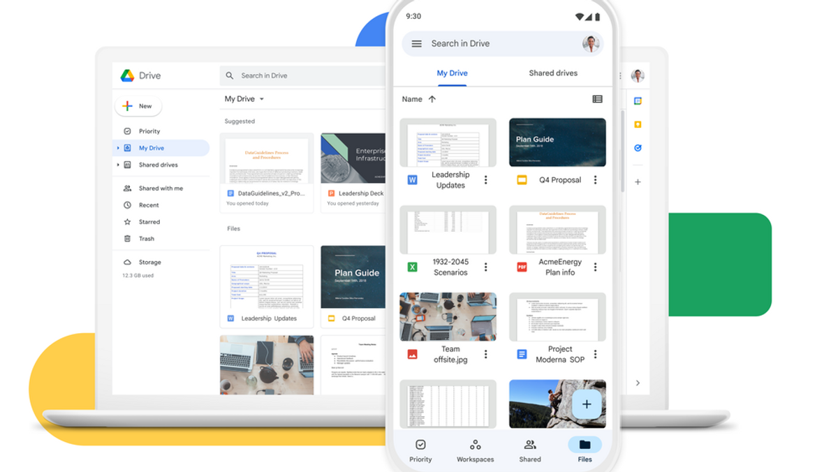 Google configura lo spazio di archiviazione per le piccole imprese