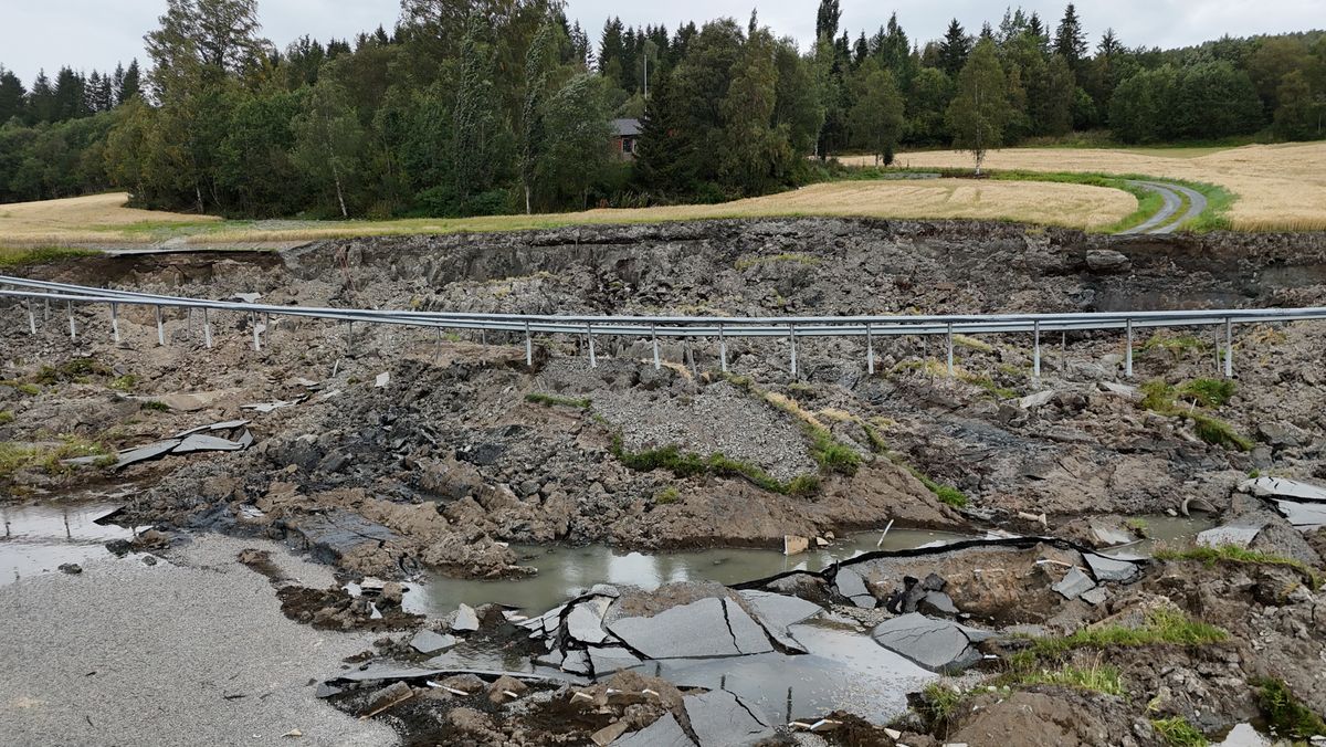 Levanger Landslide: Work Halts Due to Slippage