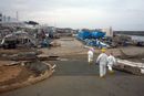 Ødeleggelsene ble massive da jordskjelvet og tsunamien rammet Fukushima Daiichi-anlegget 11. mars 2011.