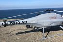 STORE DRONER: Skeldar V-200 som opereres av Nordic Unmanned.