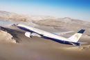 Boeing Business Jets lanserte BBJ 777X i Dubai mandag.