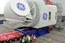 22. juli ble nacellen til verdens største turbin, Haliade-X, rullet ut fra fabrikken i Saint-Nazaire i Frankrike. Denne kjempekolossen, som blant annet inneholder generator og girboks, skal fraktes til Rotterdam hvor den skal kobles på andre deler av turbinen for å testes – i første omgang på land.