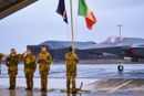 Italia tok kontroll over islandsk luftrom på vegne av Nato lørdag 5. oktober. Det er første gang F-35 brukes til QRA-beredskap.