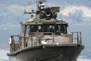 Sveitsisk patruljebåt med Protector RWS.