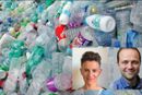 sneakers av havplast, løser ikke plastproblemet, sier Anne Aittomaki i NGO-en Plastic Change og Kristian Sydnes ved Roskilde Universitet.