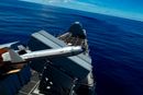 Naval Strike Missile skytes fra LCS-skipet USS «Gabrielle Giffords» på en øvelse nær Guam 1. oktober 2019.