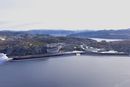 Kildn på Askøy skal ha kapasitet til å ta  mot 20.000 cruiseturister daglig. De største skipene kan ta 5.000-6.000 passasjerer. 