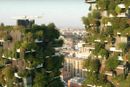 Rundt 900 trær vokser i verdens første «vertikale skog» – Il Bosco Verticale di Milano.