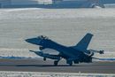 Dagen etter hendelsen den 11. februar delte det belgiske luftforsvaret bilder av F-16-flyet som fikk motorproblemer.