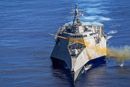NSM skytes fra LCS-skipet USS «Gabrielle Giffords» i Filippinerhavet 1. oktober 2019.