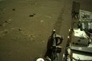 Nasas Mars Perseverance-rover tok dette bildet 7. mars ved hjelp av et navigasjonskamera plassert høyt på venstre side av roverens mast. 