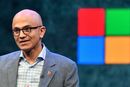 Microsoft-sjef Satya Nadella skal selv presentere den store Windows-nyhet selskapet skal komme med den 24. juni 2021. Her er han fotografert i London i 2018.
