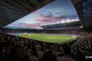 Kildekoden til FIFA 21 er blant det som ble stjålet i innbruddet hos EA. Bildet viser fotballstadionet Elland Road i Leeds, slik det framstår i dataspillet.