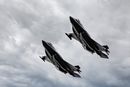 To av de 28 F-35A-flyene som Luftforsvaret hittil har mottatt. Onsdag kveld lander tre nye fly på Ørland flystasjon.