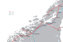 Det mangler fortsatt en linje mellom Åfjord og Snilldal i Trøndelag for å knytte sør og nord bedre sammen. I dette området er det mye vindkraftproduksjon.
