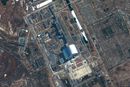 Et satellittbilde viser atomkraftverket i Tsjernobyl under Russlands invasjon av Ukraina.