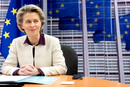 EU-kommisjonens president Ursula von der Leyen legger 18. mai frem tiltak som EU vil sette i verk, dersom russerne stanser eksporten av gass.
