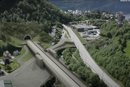 Skjermbilde av illustrasjonsvideo for fellesprosjektet ny E16 og Vossebanen Arna-Stanghelle