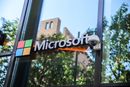 EU mener Microsoft har brutt konkurranseregler. Bildet er fra selskapets lokaler i Bjørvika i Oslo. 