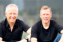 Haavard Nord (til venstre) og Lars Knoll er godt i gang med sitt nye selskap, Conclude.