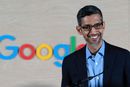 Gemini er navnet på Googles ferske ChatGPT-konkurrent. Dette er toppsjefen Sundar Pichai.