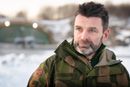 Detasjementsjef oblt Bård Bakke.F-16 i Bodø, i forbindelse med klargjøring av F-16 for trening med ukrainske flygere. 