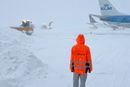 Oslo lufthavn er stengt for flytrafikk etter onsdagens snøfall.
