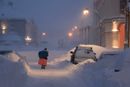 Bussene var innstilt og skolene stengt i Kristiansand 3. januar. Da hadde det kommet 60-70 centimeter snø. 