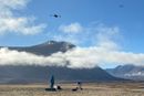 Testflyvning utført i felt på Nordøst-Grønland i august 2022.