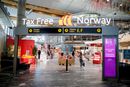 Tax Free-butikken på Oslo lufthavn.