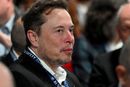 Elon Musk under et KI-arrangement i Bletchley Park, England, i november 2023.
