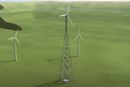 Verdens høyeste vindturbin bygges i Brandenburg i Tyskland.