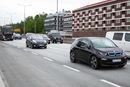6. mai innførte Statens vegvesen et midlertidig forbud mot elbiler i kollektivfeltene på riks- og europaveiene i Oslo og Akershus. Det har ført til lange køer på E18 Vestkorridoren, som vist på bildet. 