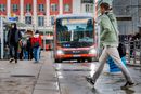 Busstilbudet kan bli dårligere i Oslo og Akershus. Her en buss i Oslo sentrum.