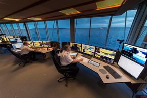 Digitalisering av maritim næring blir ett av områdene det nye Kongsberg-selskapet ska jobbe med. <i>Foto: Kongsberg Norcontrol IT</i>