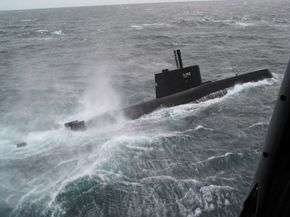 Her er den norske Ula-klasse ubåten Utstein. <i>Foto: U.S. Navy Photo</i>